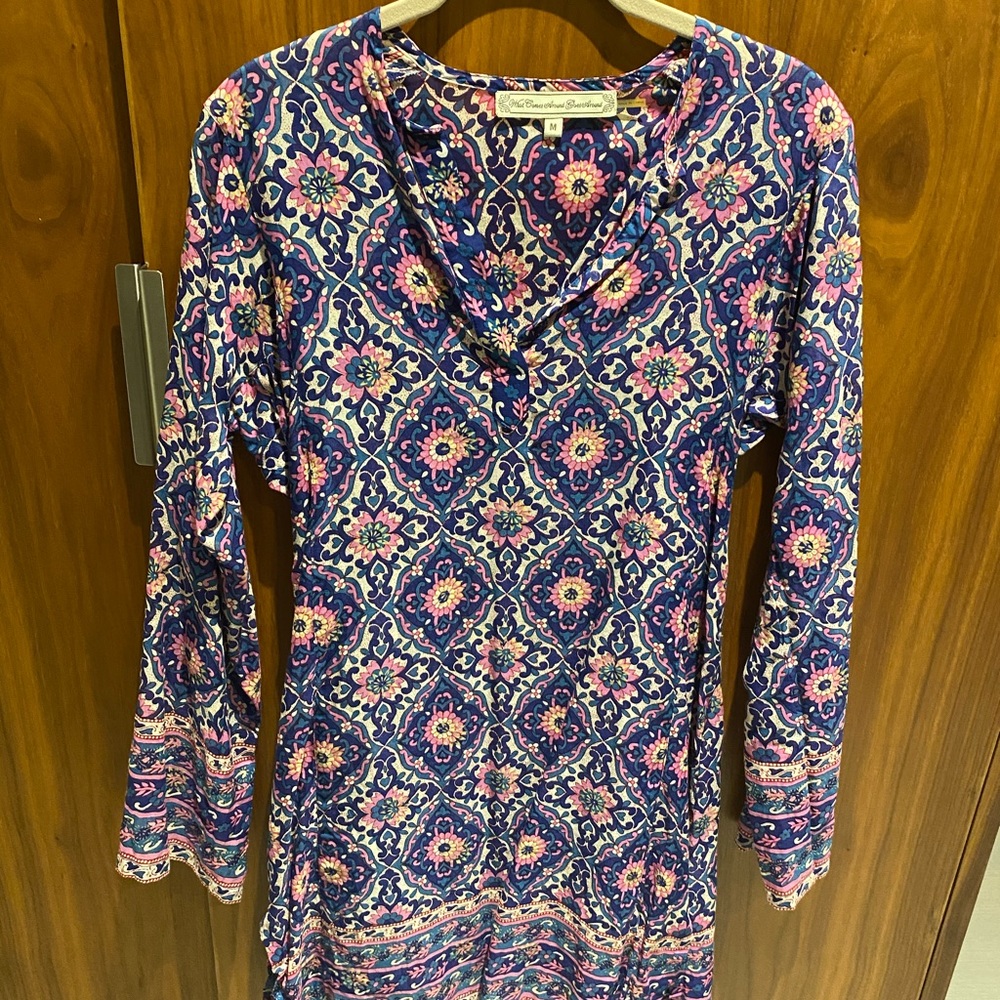 What comes around goes around tunic top